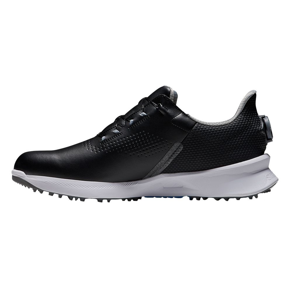 FootJoy Fuel BOA Spikeless Golf Shoes Previous Season Style Black/Black/Blue Jay - 23 Men