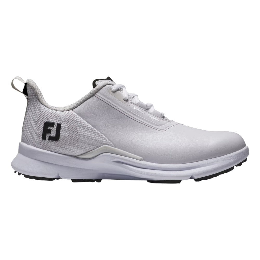 FootJoy FJ Fuel Spikeless Golf Shoes White/Black/Gray - SP25 Women