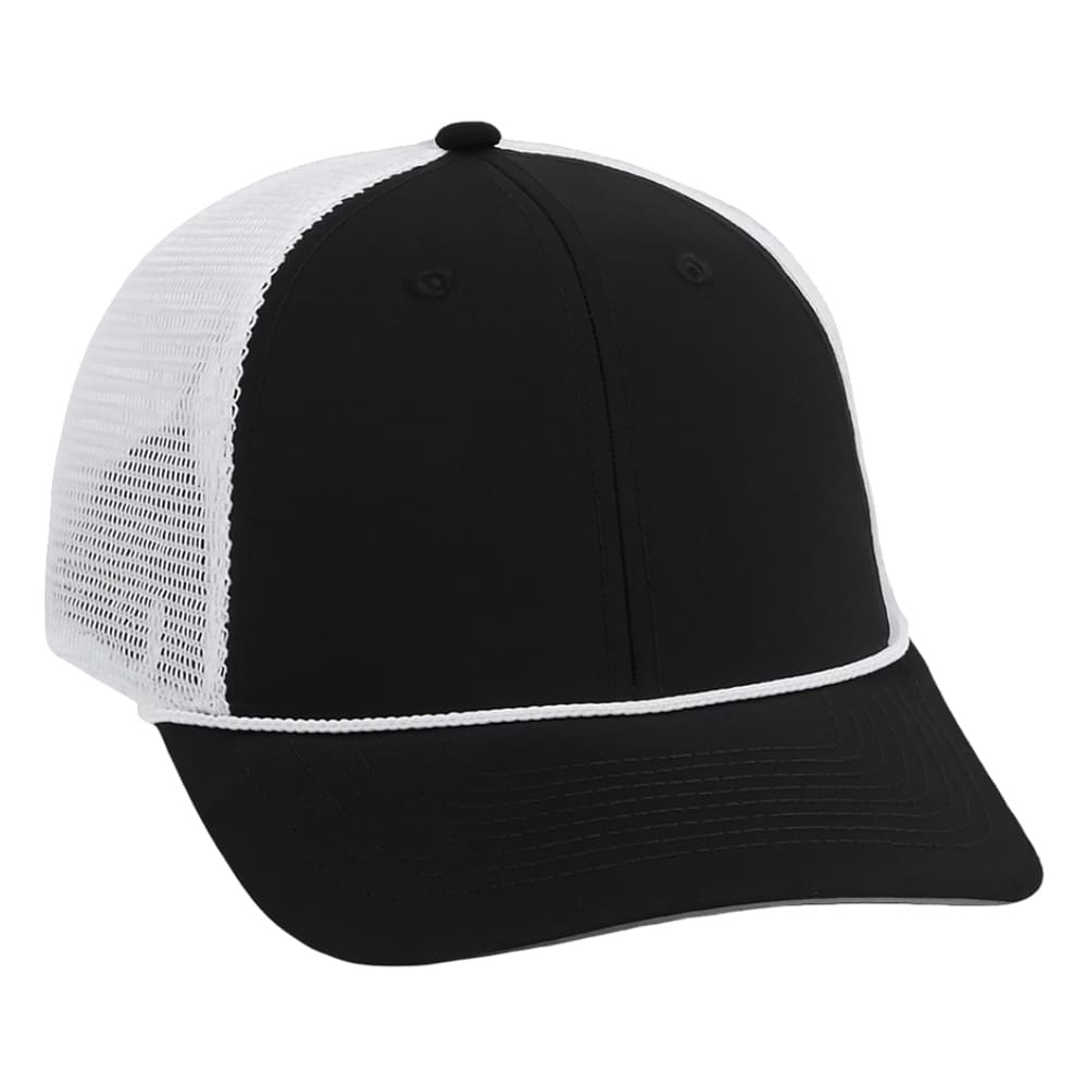 Imperial The Night Owl Meshback Performance Rope Golf Cap Black/White - 23 Men